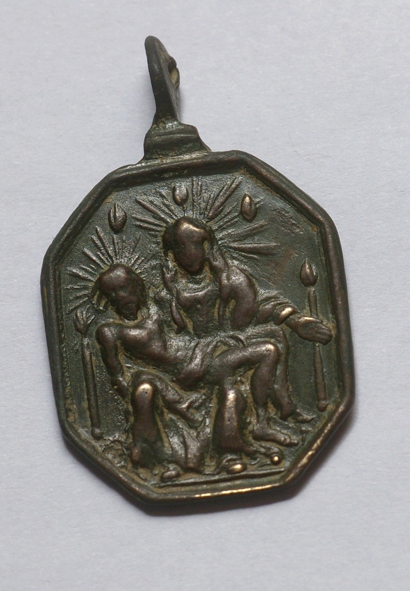 très jolie médaille Sainte Marie-Madeleine de Pazzi Medail14