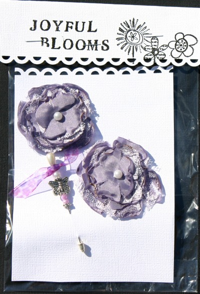 SALE On FabricFlowers/ Stick Pins Mauvea11