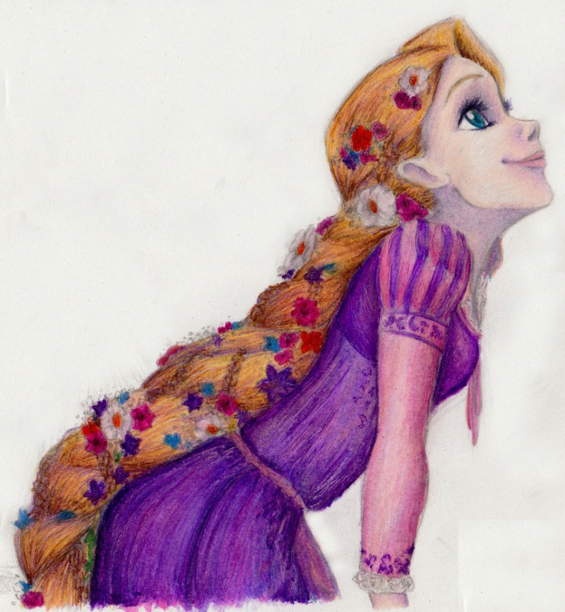 [Création / Dessins] La Tour de Raiponce : les fan-arts de la princesse sur le web ! - Page 3 Disney13