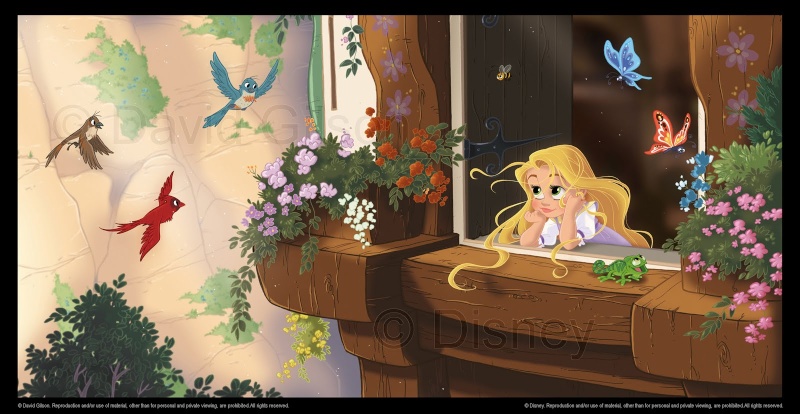 [Création / Dessins] La Tour de Raiponce : les fan-arts de la princesse sur le web ! - Page 4 Dollbo14