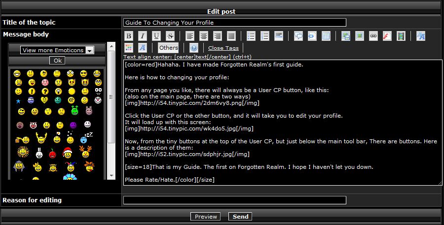 Guide to making a good guide The_po10