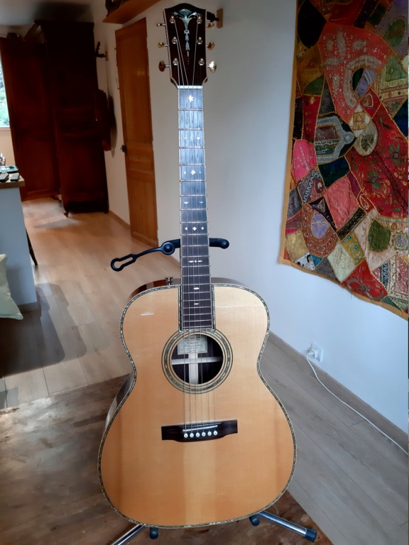 Vends " Heritage grand " MJ FRANKS Cocobolo / Adirondack ...VENDUE 20200912