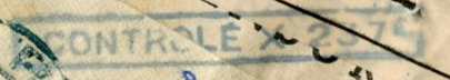 Censure "CONTROLE X 237" ?? sur lettre d'Italie pour Tunis en mai 1941. 1_cens10