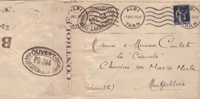 PM: lettre code pour Albi (contrôle postal sous Vichy) ?? Pm_10010