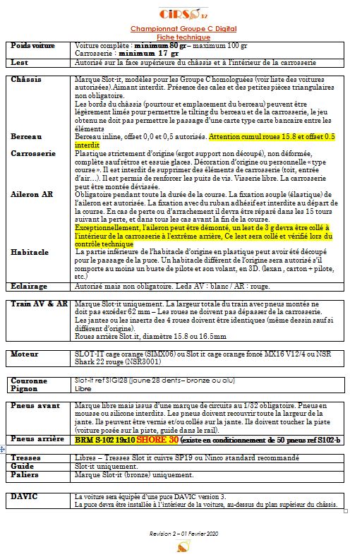 Reglement Groupe C digital 2020 Update10