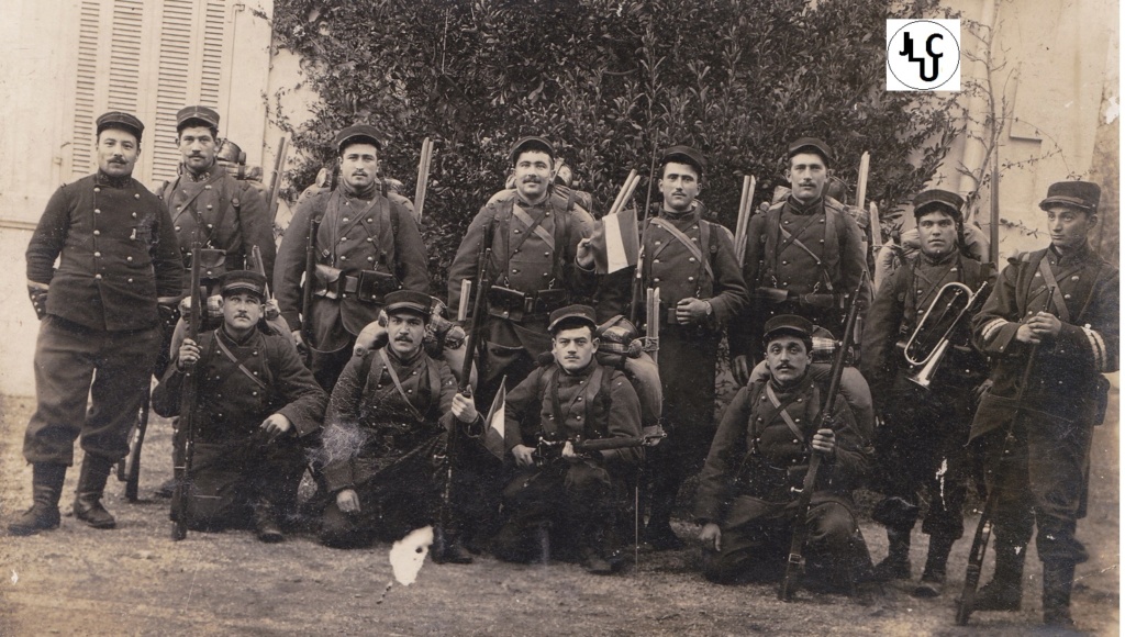 Tenues de l'Infanterie Coloniale par la photographie, Marsouins 1914-1918 (Fr) 00113