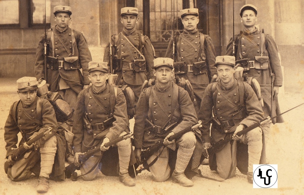 Tenues de l'Infanterie Coloniale par la photographie, Marsouins 1914-1918 (Fr) 00512