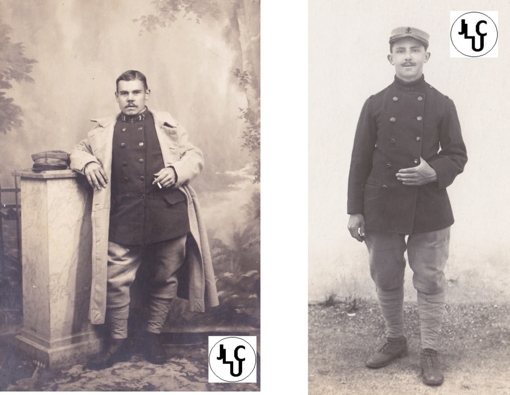 Tenues de l'Infanterie Coloniale par la photographie, Marsouins 1914-1918 (Fr) 00712
