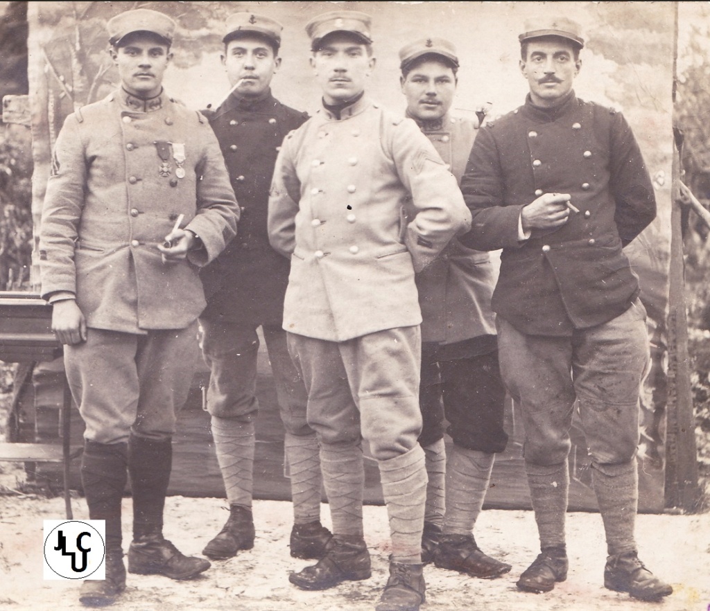 Tenues de l'Infanterie Coloniale par la photographie, Marsouins 1914-1918 (Fr) 00812