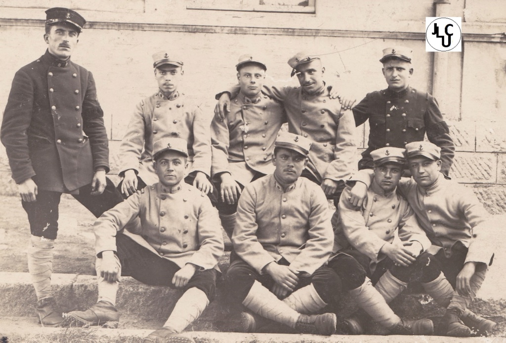 Tenues de l'Infanterie Coloniale par la photographie, Marsouins 1914-1918 (Fr) 00911