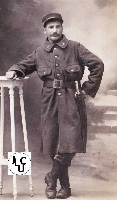 Tenues de l'Infanterie Coloniale par la photographie, Marsouins 1914-1918 (Fr) 01112