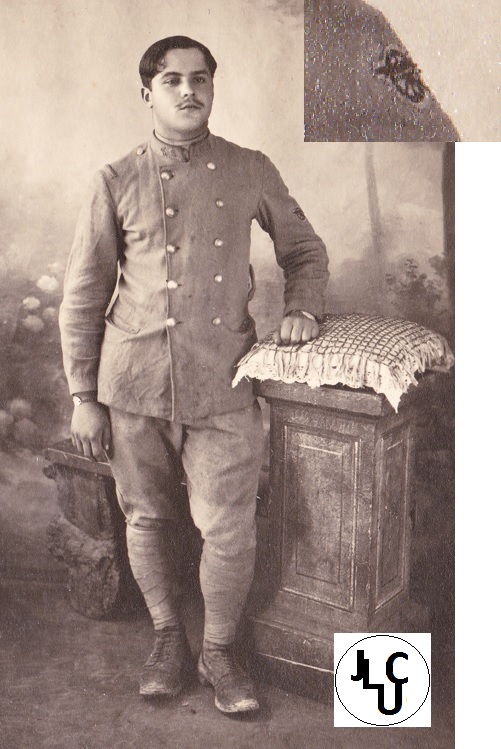 Tenues de l'Infanterie Coloniale par la photographie, Marsouins 1914-1918 (Fr) 02511