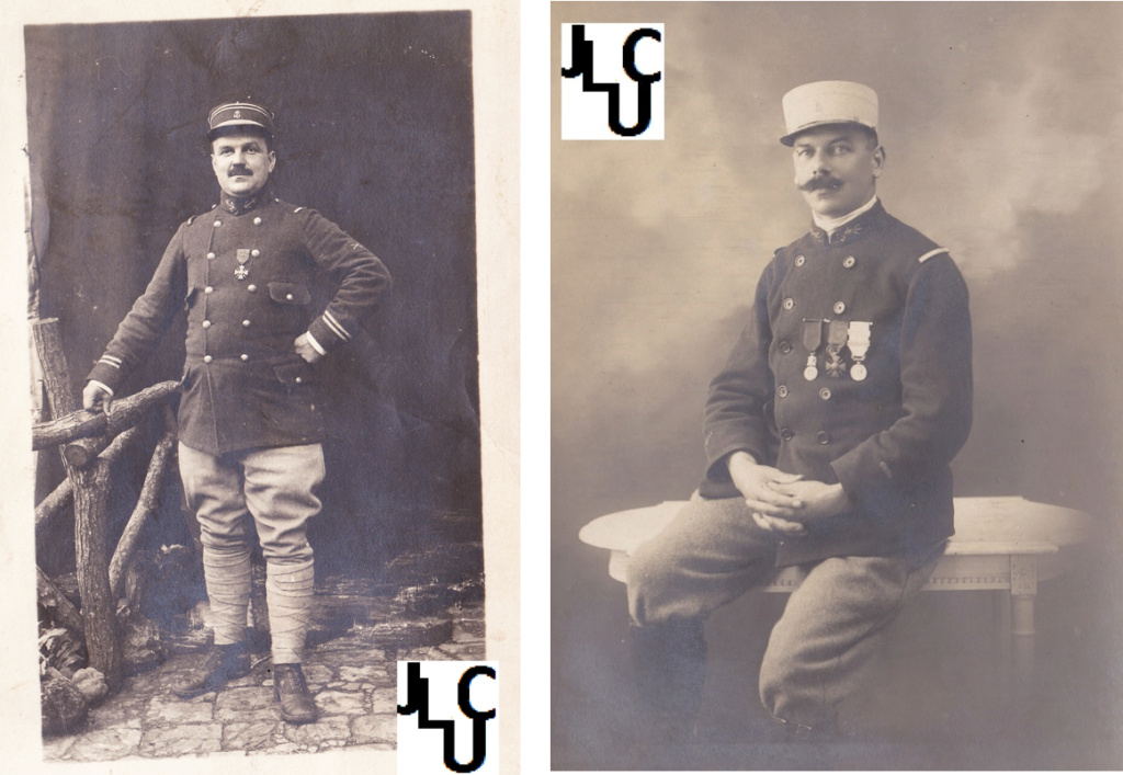 Tenues de l'Infanterie Coloniale par la photographie, 1914-1918 (Off. & Adj) Off_0113