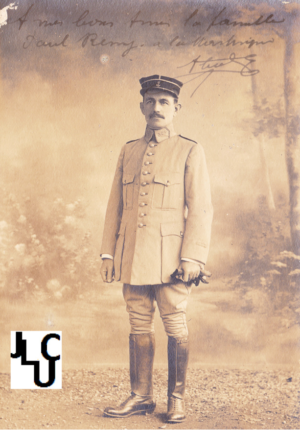 Tenues de l'Infanterie Coloniale par la photographie, 1914-1918 (Officiers &Adj) Off_0210