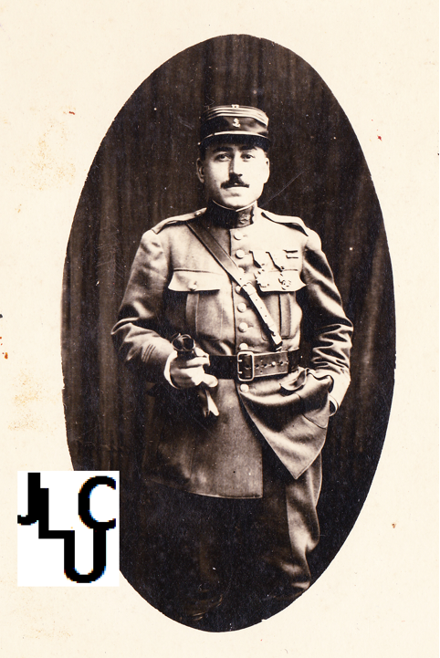 Tenues de l'Infanterie Coloniale par la photographie, 1914-1918 (Off. & Adj) Off_0217