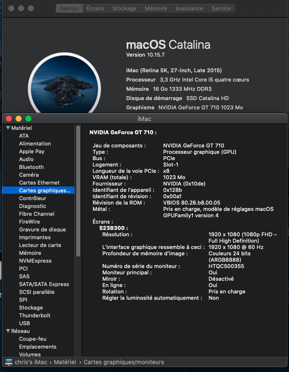 Mise a jour macOS Catalina10.15.7 (19H2026) Capt1243