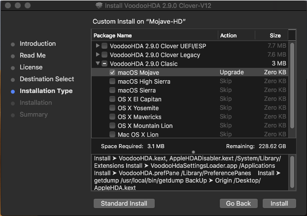 Install macOS Mojave 10.14 Utilisant Graphics GeForce 210 1Gig Page2i10