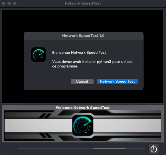 Network SpeedTest Scre1072