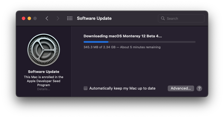 macOS Monterey 12.0 / 12.1 / 12.2 / 12.3 / 12.4 / 12.5  Beta - Page 7 Scree235