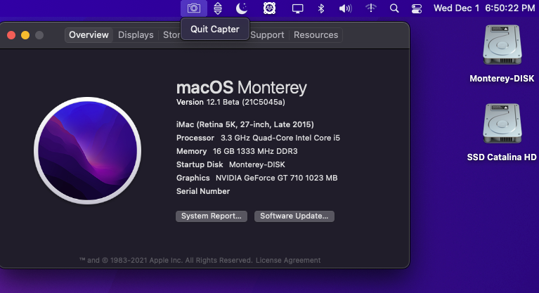 macOS Monterey 12.0 / 12.1 / 12.2 / 12.3 / 12.4 / 12.5  Beta - Page 10 Scree370