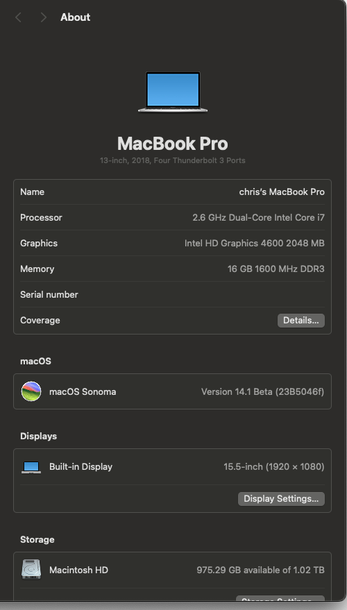 macOS Sonoma 14 Beta - Page 11 Scree965