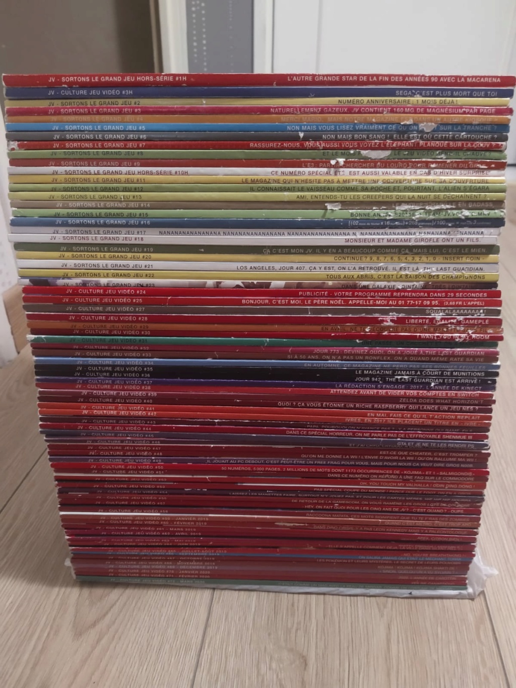[ESTIM] Lot de 71 magazines JV Whatsa18