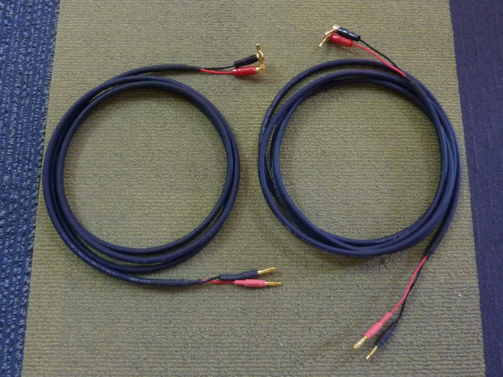 Silver Sonic T-14 Speaker Cables 2.5 meter pair (Used) P1070119