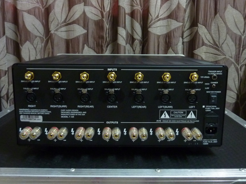 Cary Audio Model 7.125 Seven Channel Power Amplifier (Used) SOLD P1070143