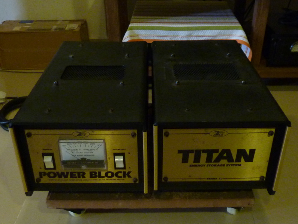 Tice Series II Power Block and Titan Energy Storage System (Used) SOLD P1070216