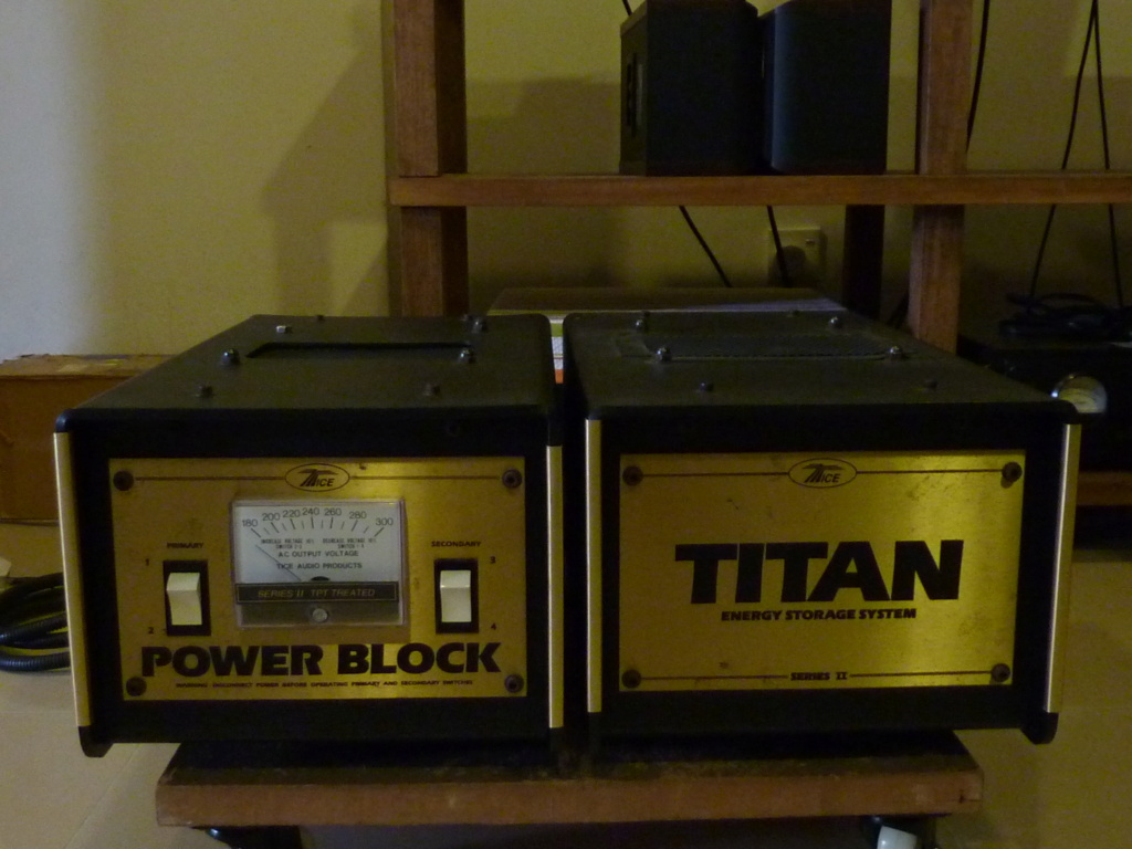 Tice Series II Power Block and Titan Energy Storage System (Used) SOLD P1070217