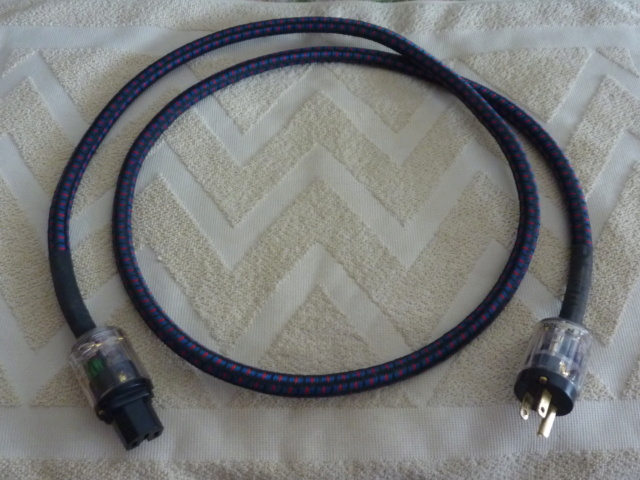 AudioQuest NRG-3 Power Cord 6ft (Used) SOLD P1070414