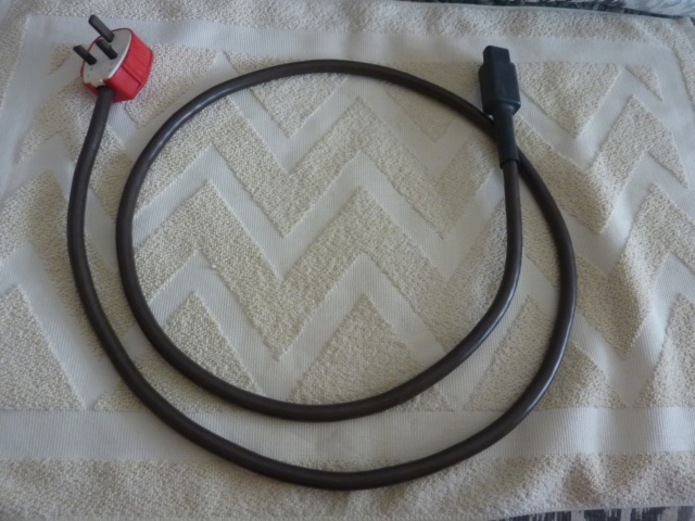AudioQuest AC 3.3 Power Cord 6ft (Used) SOLD P1070515