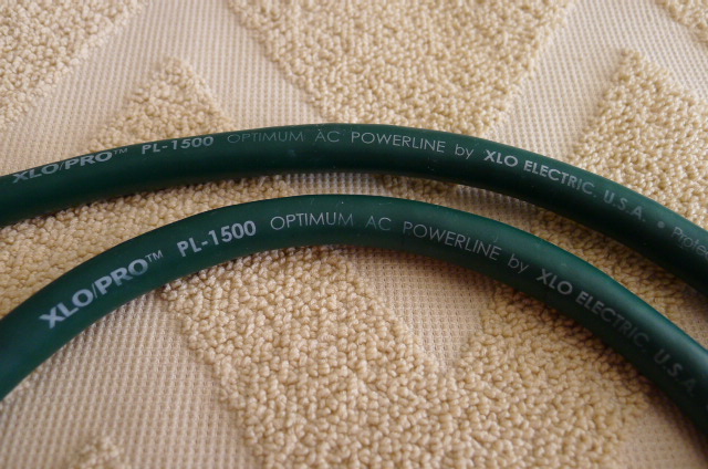 XLO PL-1500 Optimum AS Powerline Power Cable, 5 ft (Used) SOLD P1150410