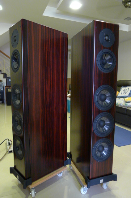 Vienna Acoustics Beethoven Concert Grand Floorstand Speakers, Rosewood Veneer (Used) SOLD P1150665