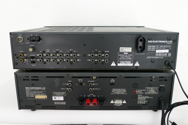NAD Monitor Series 1600 Stereo Preamp Tuner and 2700 Stereo Power amplifier (Used) SOLD P1160335