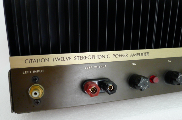 Harmon Kardon Citation Twelve Stereo Power Amplifier (Used) SOLD P1160421