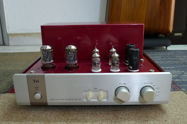 Triode Corporation TRV-4SE Special Edition Vacuum Tube Preamplifier with MM Phono Input (Used) SOLD P1170112
