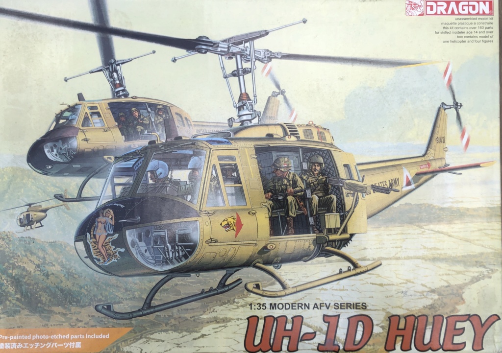 [GB Vietnam] Bell UH-1D "Huey" Dragon 1/35 Kit N° 3538 - Maj du 19/07 Peinture commencée. Img_2333