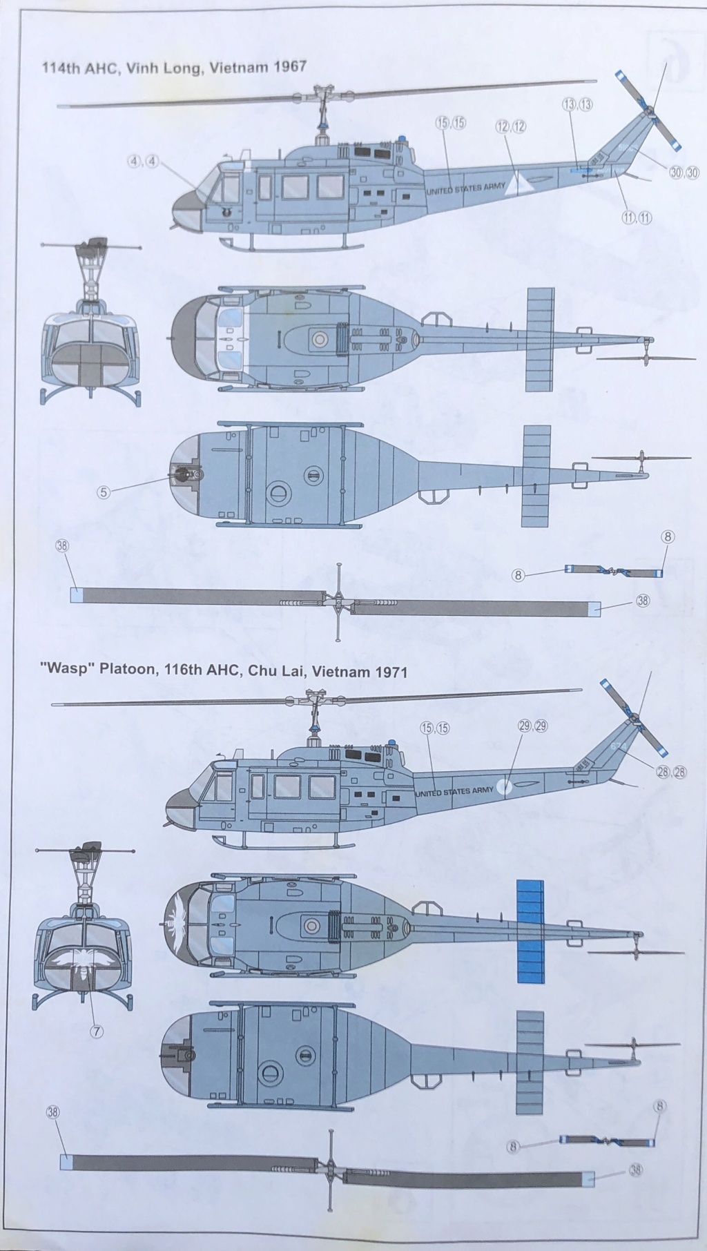 [GB Vietnam] Bell UH-1D "Huey" Dragon 1/35 Kit N° 3538 - Maj du 19/07 Peinture commencée. Img_2334