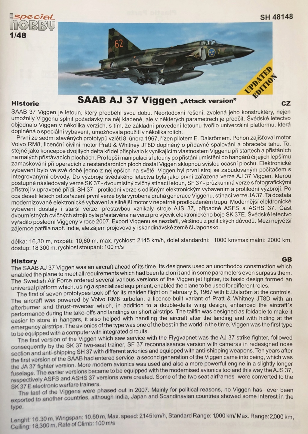 (GB Saabophile) Saab AJ 37 Viggen Special Hobby 1/48 - Fin de la Patine - 25/08/2021 Img_3349