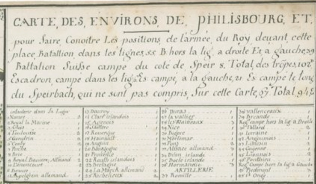 Ordre de bataille du siège de Phillipsbourg en 1734 Captur24