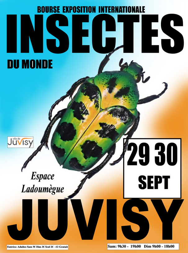 24ème Bourse Internationale de l'Insecte Affich10