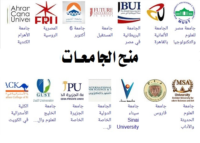 منح الجامعات الخاصة المصرية لطلاب الثانوية العامة Ycia_a11