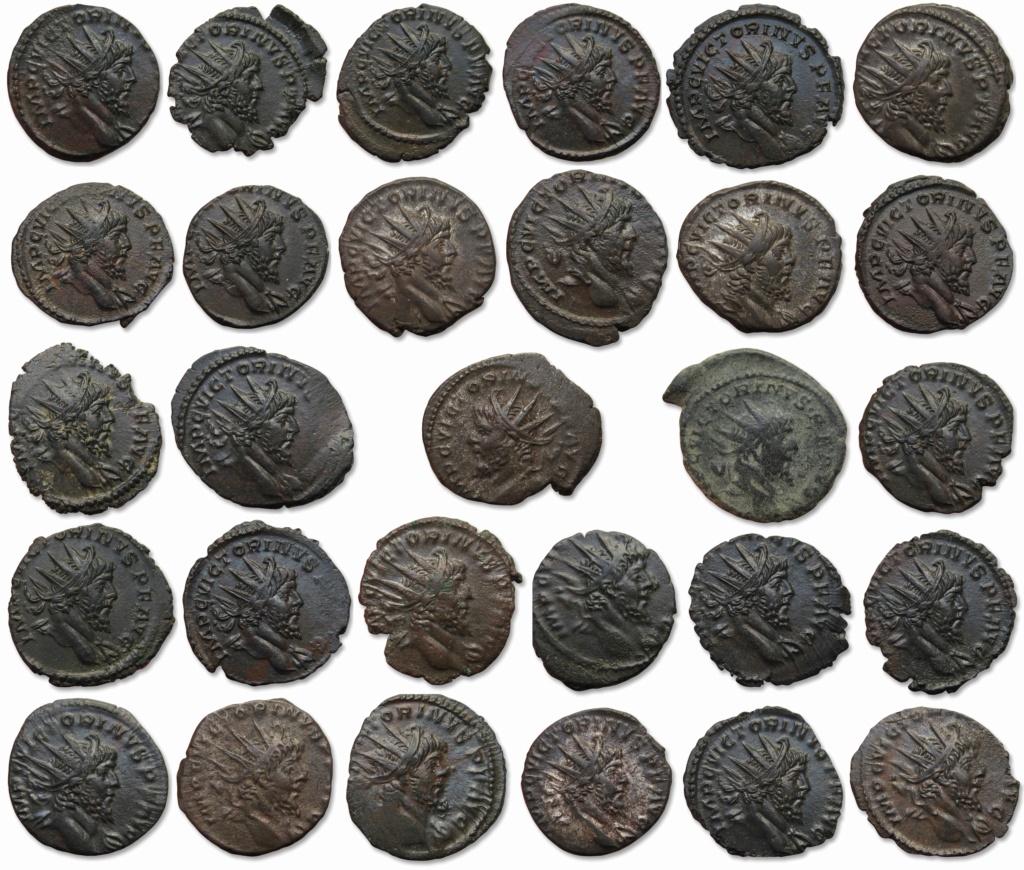 Busy with new photographs: composition of my Victorinus PAX AVG heroic bust types C99d7310