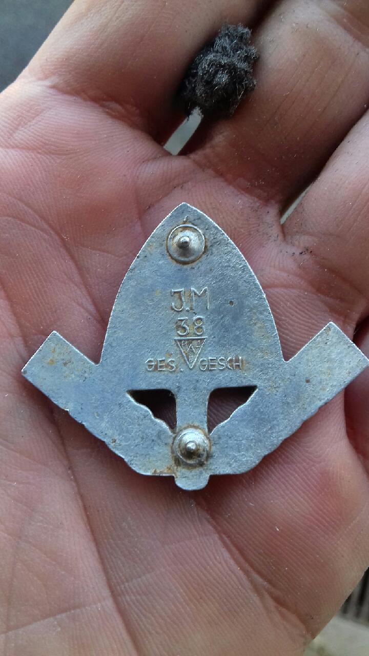 Badge croix gammée  D1ff5b10