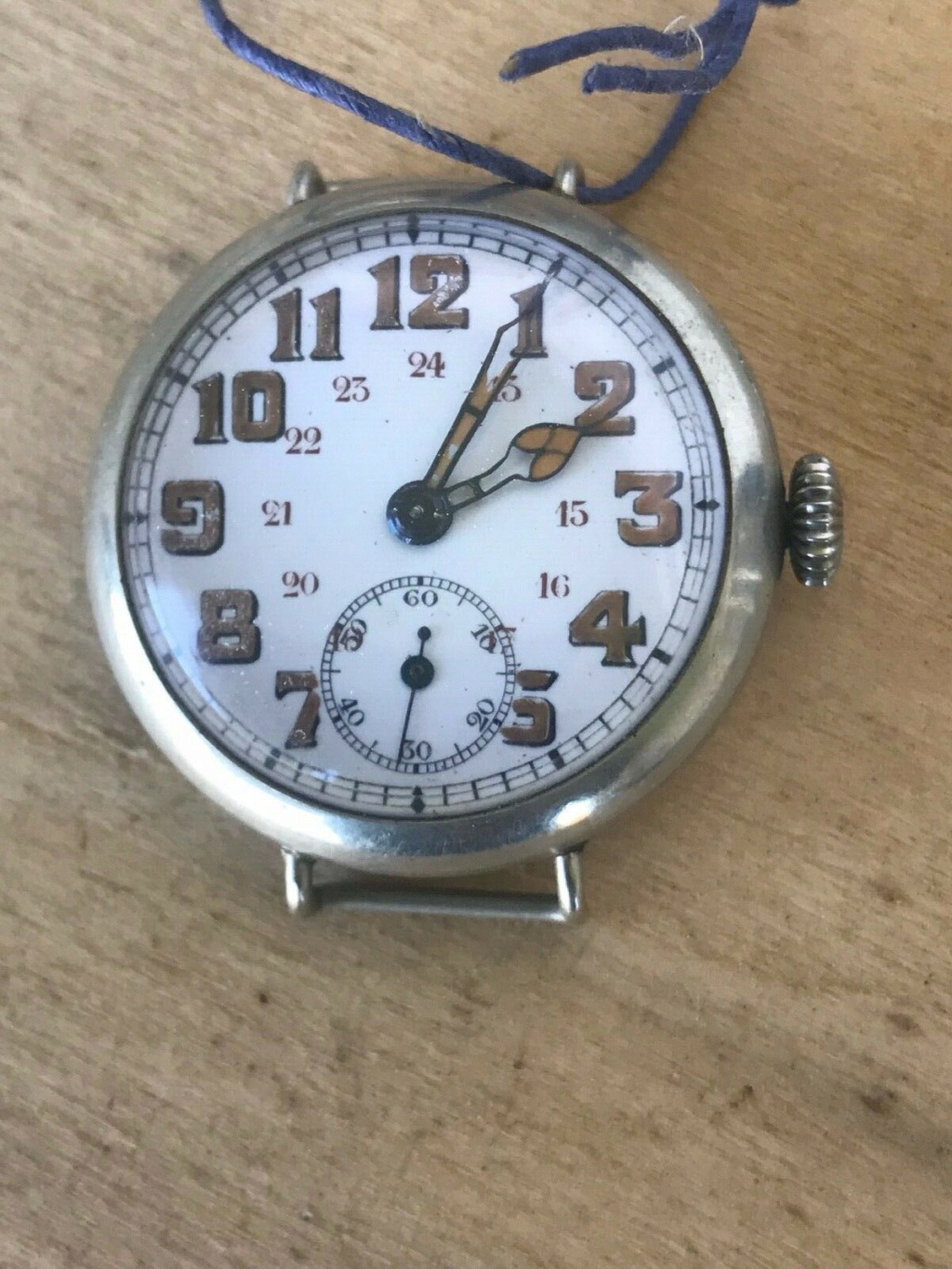 Bracelet acier pour montre de la ww1 S-l16010