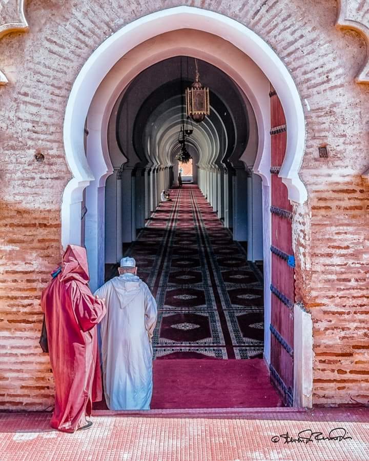 مسجد الكتبية  مراكش  بقلم عبد الكريم لراك  51081610