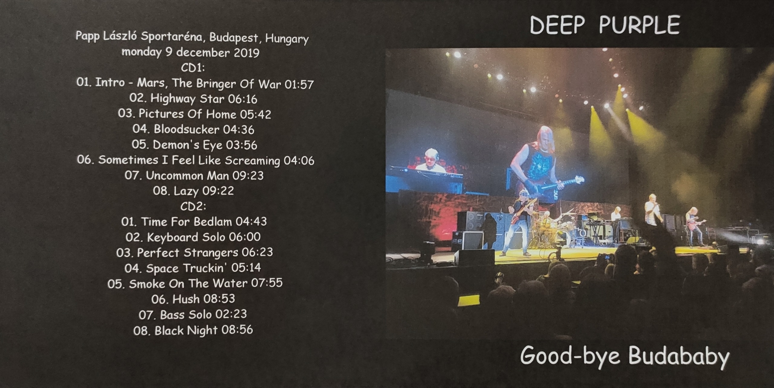 Deep Purple 2019 12 09 Budapest Hungary Flac Aud Machinehead Source Guitars101 Guitar Forums