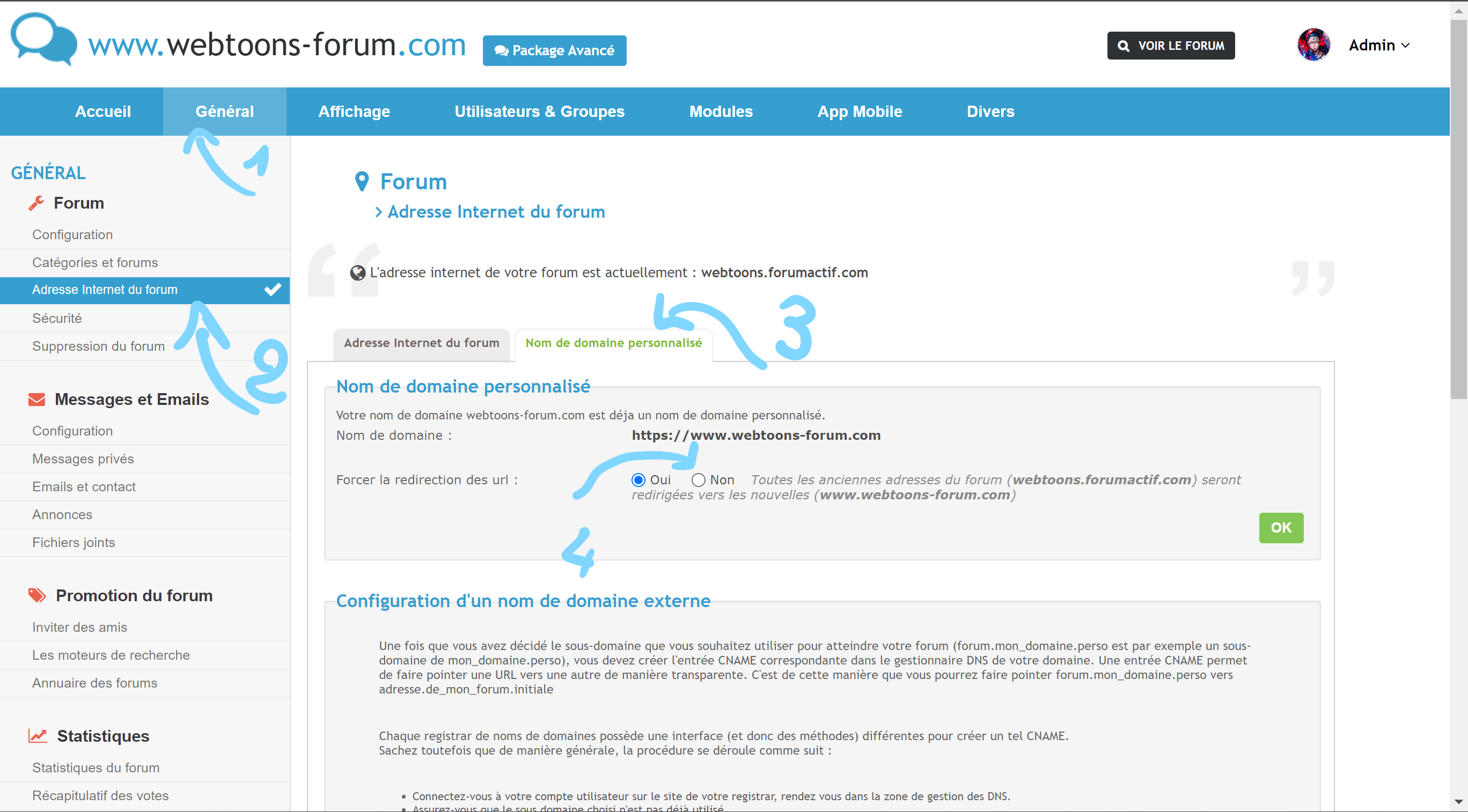 Le forum www.**********.eu n'existe pas ou plus Captur38