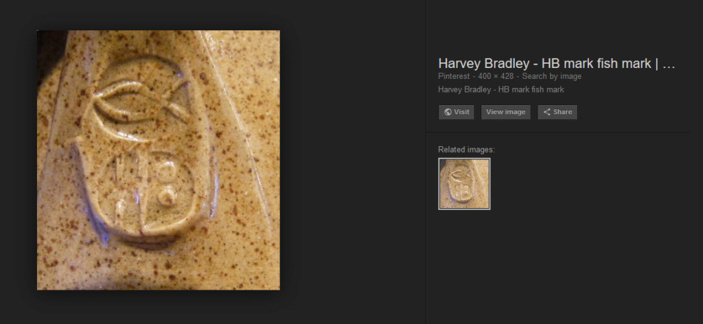 HB with fish mark - Harvey Bradley  Harvey10